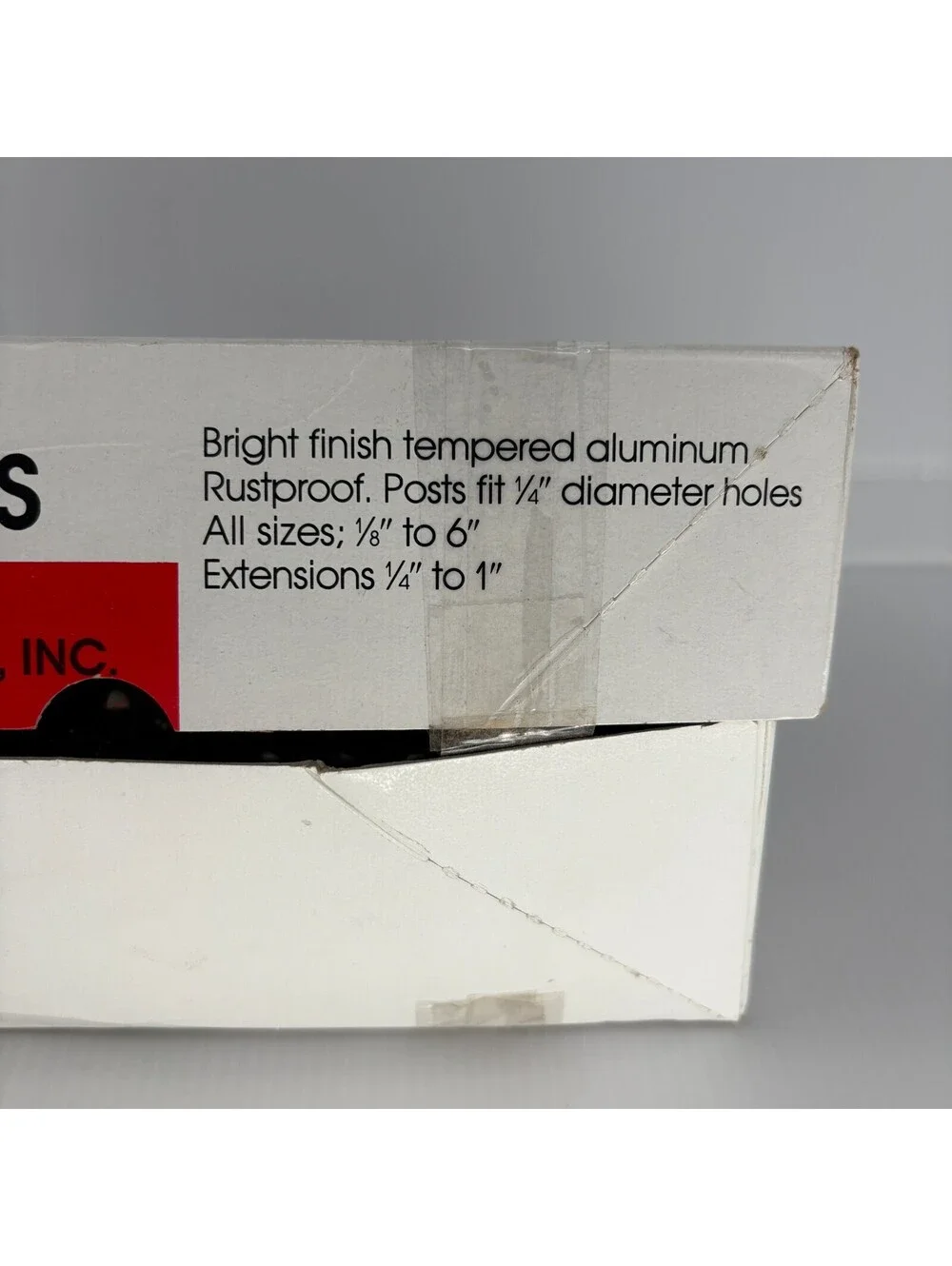 CLI 1/2 inch aluminum screw posts box of 96 half inch 3703L